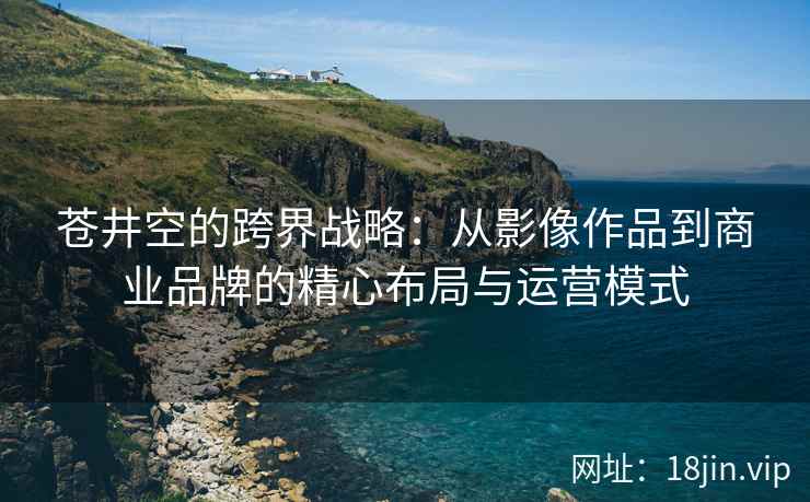 苍井空的跨界战略：从影像作品到商业品牌的精心布局与运营模式